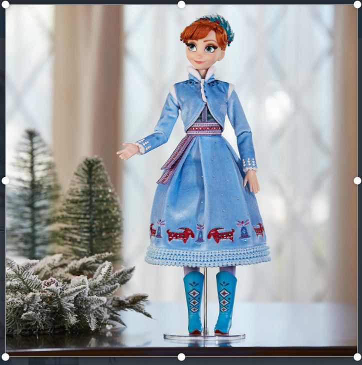 Disney Store] Anna Doll - Olaf's Frozen Adventure - Limited
