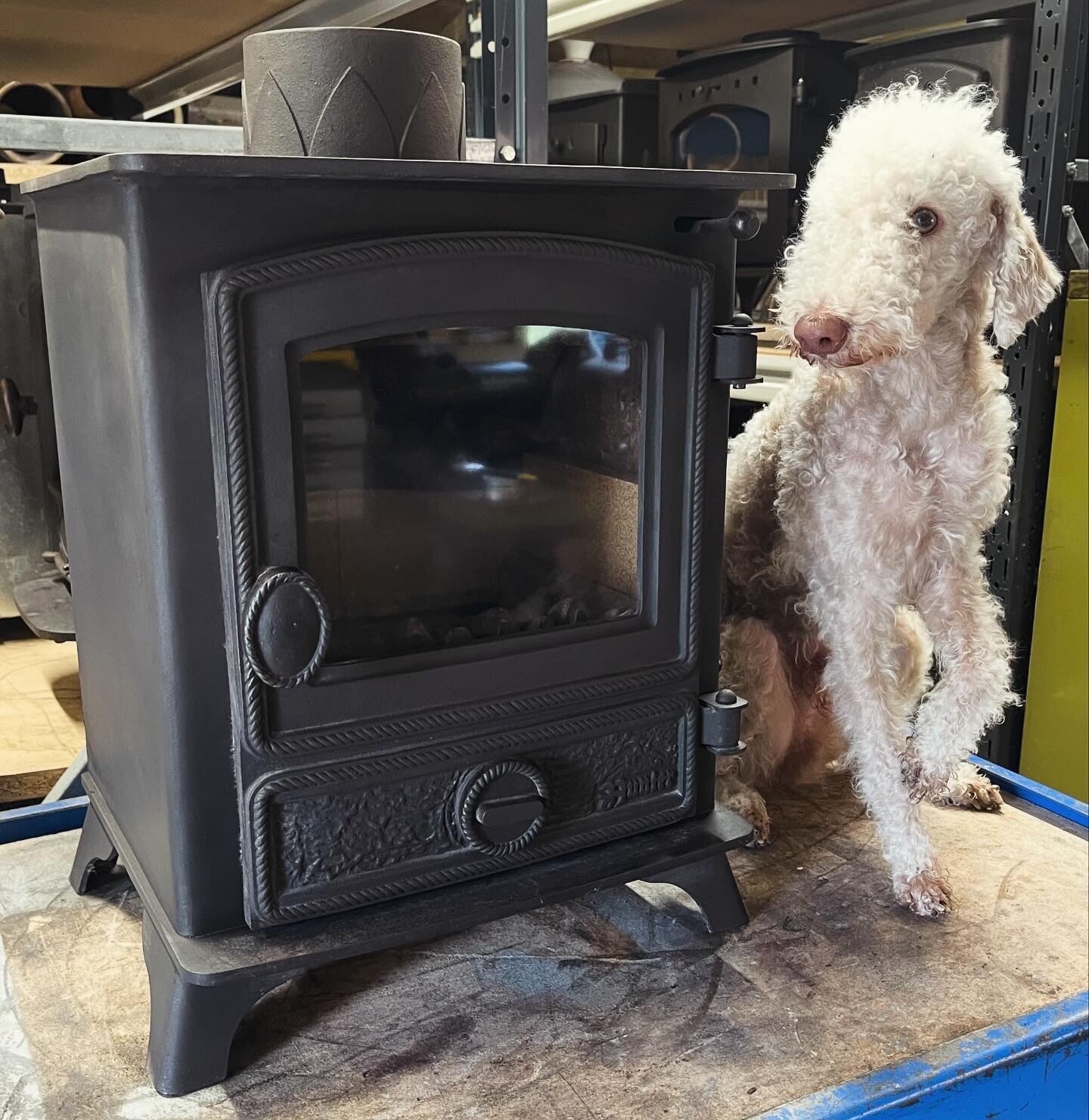 🔥 Restored “HUNTER HAWK 4” 4.5KW Multi fuel stove Wood Log Burner Narrowboat 🔥 eBay