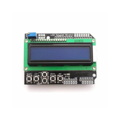 LCD 1602 KEY Tastatur Shield Blau Bildschirm 16x2 Arduino Hintergrundbeleucht...