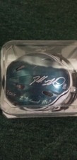 Dallas Goedert autographed eagles mini helmet