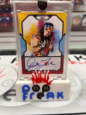 DUDE LOVE MICK FOLEY SIGNED CUSTOM MADE CARD BECKETT COA