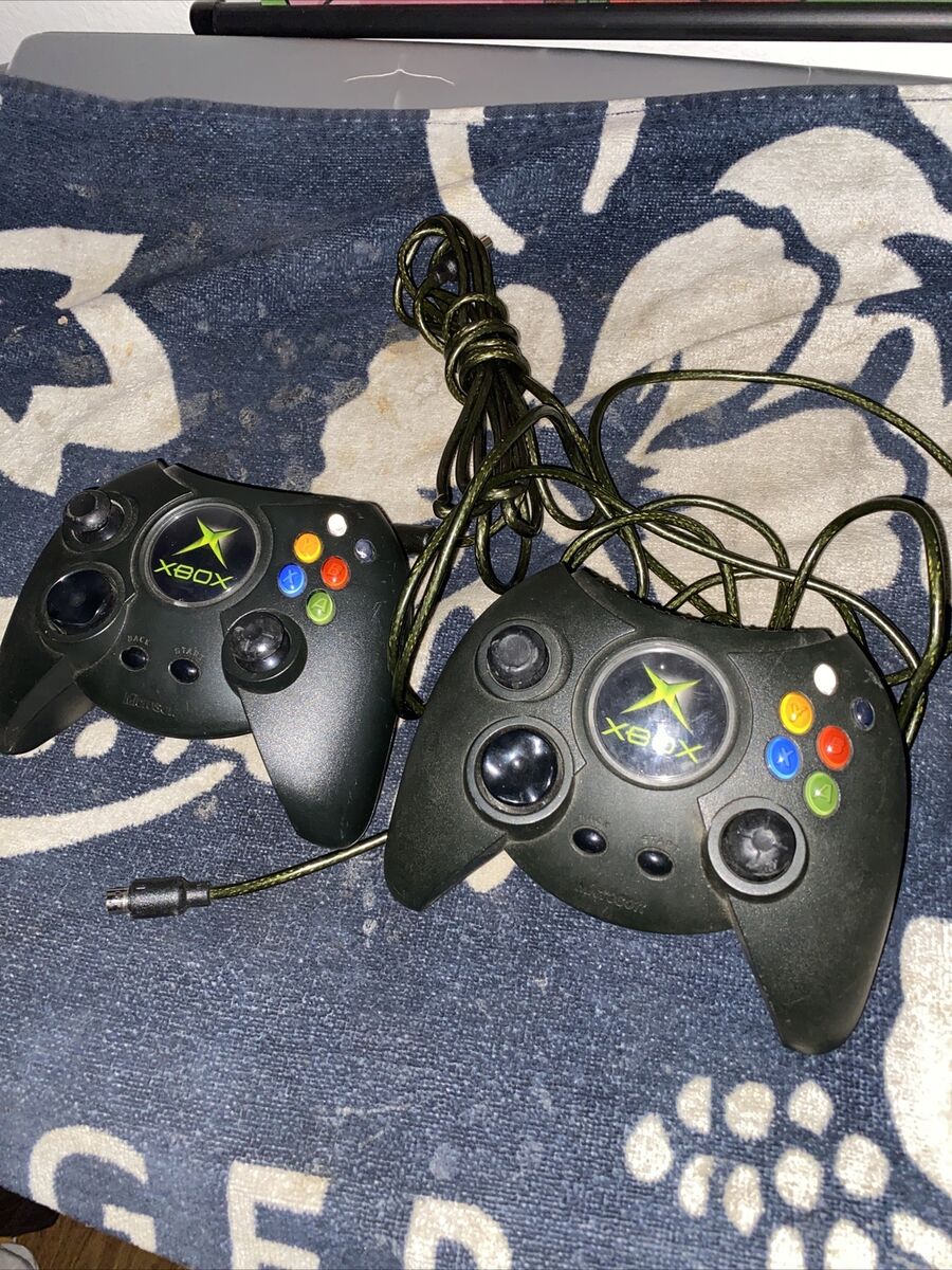 Original Microsoft Xbox Big Duke Controller- Wired OEM X08 Original Microsoft Xbox Big Duke Controller- Wired OEM X08