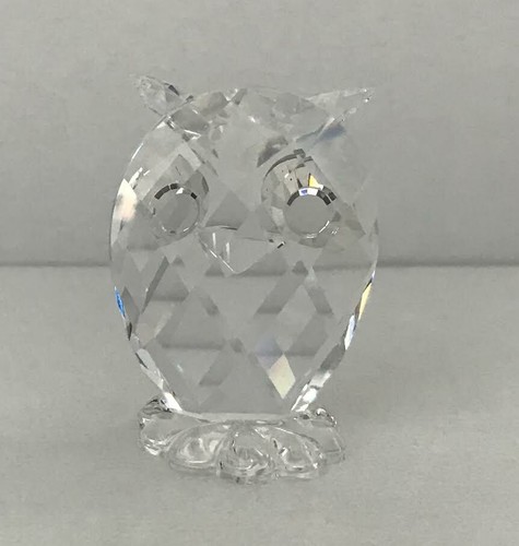 Figura miniatura BÚHO SWAROVSKI BÚHO cristal austriaco - #10014 - ¡Nueva en CAJA! - Imagen 7 de 12