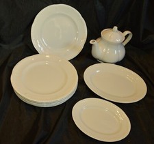 Churchill 6 Teller 2 Servierplatten Teekanne 9 Teile