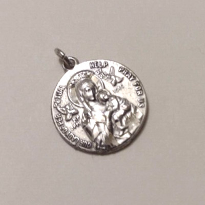 Saint Gerard Patron St. Expectant Mothers STERLING Medal Our Lady Perpetual Help