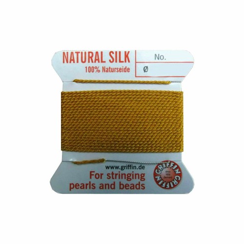 GRIFFIN 100% SILK CORD BEAD STRING THREAD #0-1-2-3-4-5-6-7 - Picture 6 of 24