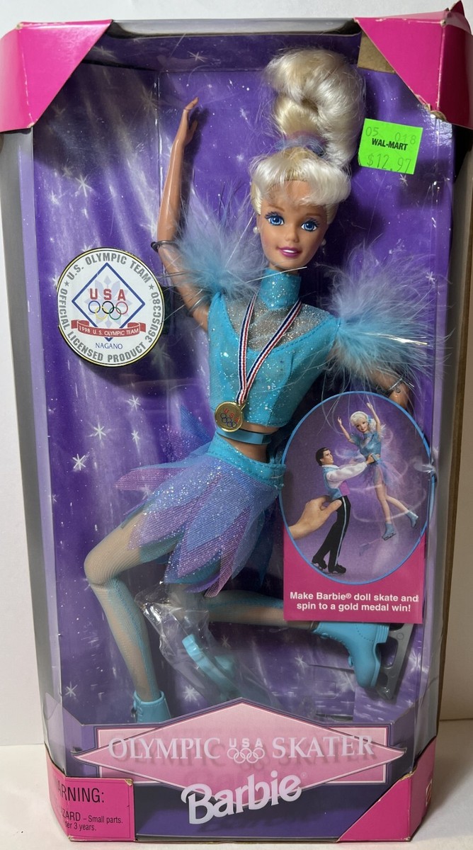 スポーツ Barbie SpecialEdition NIB Barbie USA Olympic Skater Barbie Doll 18501 VTG 1997 Unopened