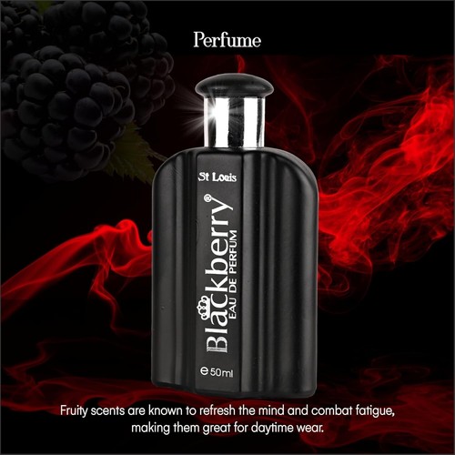 Profumo St Louis Blackberry originale EDP UNISEX 1,69 fl oz - per tutte le stagioni spedizione gratuita - Foto 7 di 8