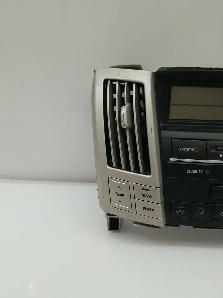 07 - 09 Rx350 Electronic Auto Heat Ac Climate Control No Navi Screen W Vents Oem - Image 4 of 4