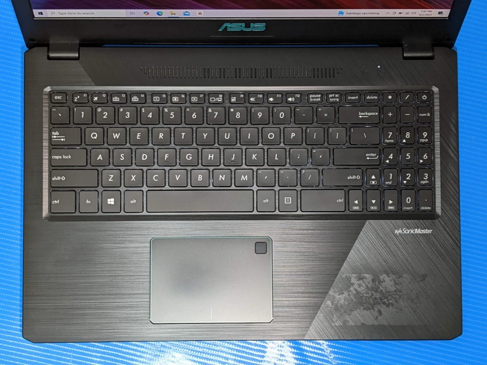 ASUS VivoBook 15 X570UD 15.6"FHD i7-8550U 1.8GHz 8GB 256GB SSD 1TB HDD GTX 1050 - Image 4 of 4