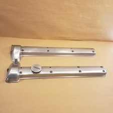 Jaguar C-type Xk120 Aluminum High Boss Cam Cover Valve Cover Lh Rh Pair C67223