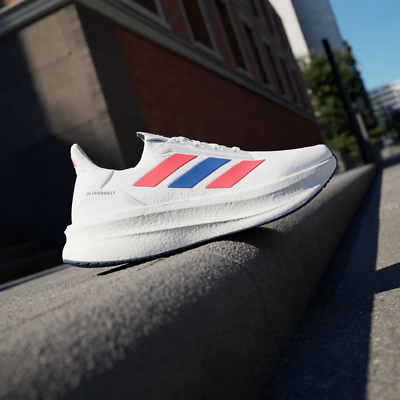 adidas ultraboost red white and blue