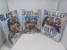 3 Pieces Game Theme Canvas Wall Art Graffiti Video Game 12   x16   x3 PCS