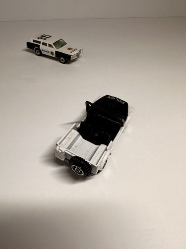 Vintage 70's YATMING FORD PATROL & JEEP CRUISER WHT & BLK No 1015 Hong Kong SET - Picture 13 of 13