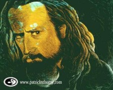 Rob Zombie Portait Original Claybord/scratchboard panel