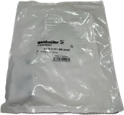 Weidmüller Steckverbinder SAIB-3-IDC-M8 small Rundsteckverbinder 1784030001