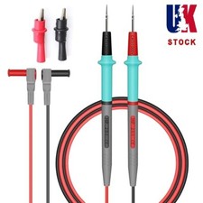 Silikon Messleitung plus Clips Hochpräzise Messung Multimeter Sonde Pin