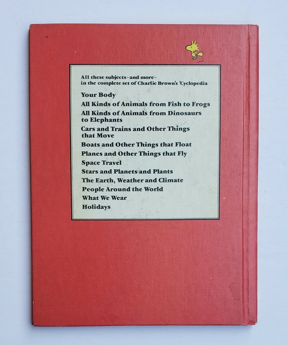 VINTAGE 1980 CHARLIE BROWN'S 'CYCLOPEDIA VOLUME 1 ~FEATURING