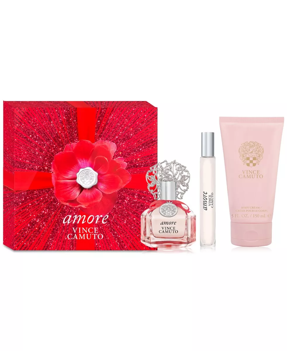 Vince Camuto Amore Perfume Body Lotion Set Womens Ladies