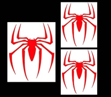 Spider Graphic Three Vinyl Decal Car Truck Window Tumbler Laptop Tablet Notebook