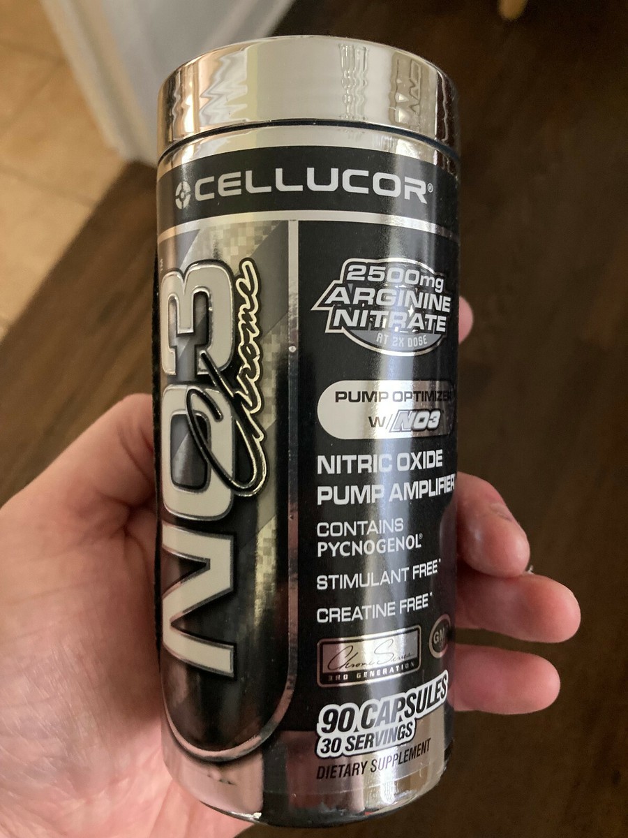 【中古】 Active Cell K－Nitrate Cellucor® NO3 Chrome Stimulant Free Pre Workout, 90 Capsules