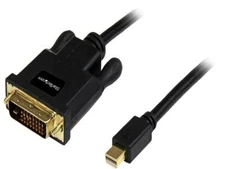 StarTech.com MDP2DVIMM3B 3 ft Mini DisplayPort to DVI Adapter Cable - Mini DP to