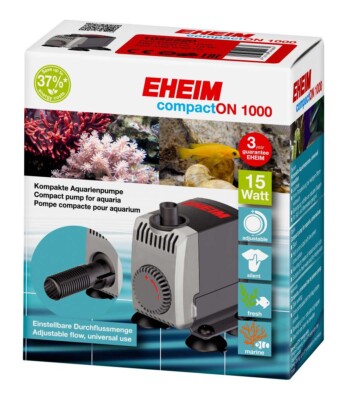 EHEIM compactON 1000 (264 GPH) Aquarium Pump Compact 15 Watt