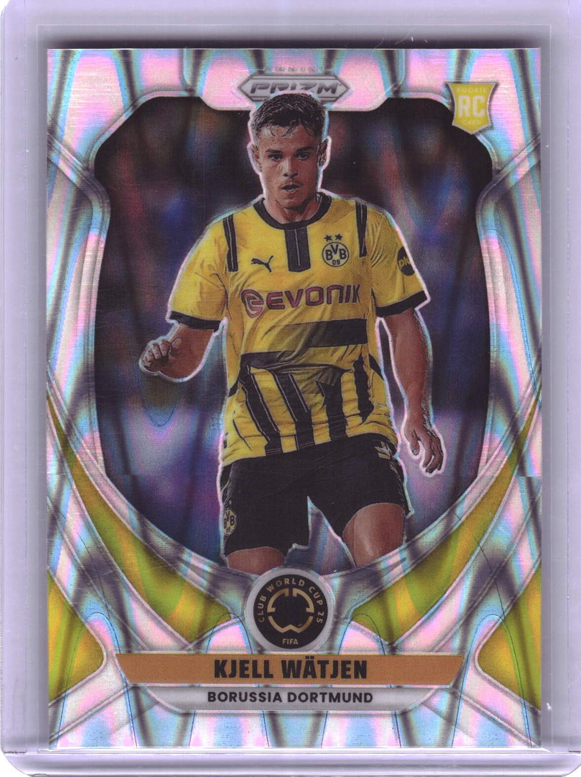 2025 Panini Prizm FIFA Club World Cup #47 Kjell Watjen Seismic Prizms