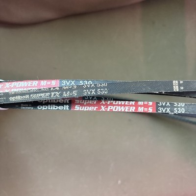 OPTIBELT Super X-Power 3VX530 NOS - Lot of 5