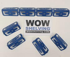 4 x Metal Joiners for BigDug Shelving. Upright Racking Clips Braces Connectors