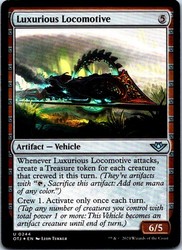 Luxurious Locomotive #244 Foil Outlaws of Thunder Junction MTG
