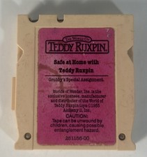 Vintage Teddy Ruxpin Safe At Home Grubby  s Special Assignment Tape Tested Works