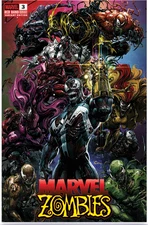 Marvel Zombies Red Band #3 Clayton Crain Trade Edition Variant