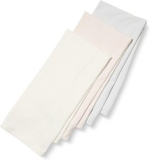 Essentials Unisex Babies' Breathable Cotton Swaddle Receiving Blankets, Pack of
