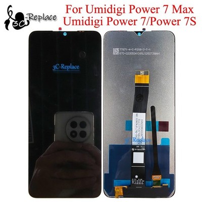 Original For Umidigi Power 7 / 7 Max / 7S LCD Display Touch Screen Assembly