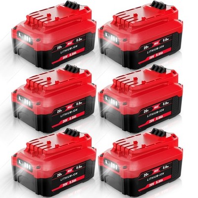 For Craftsman V20 Battery 20 Volt 8.0Ah Lithium Ion 20V CMCB205 CMCB204 CMCB202
