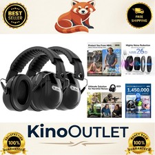 Ergonomic 31dB Noise Reduction Earmuffs - Perfect for Mowing, Hunting Home Use