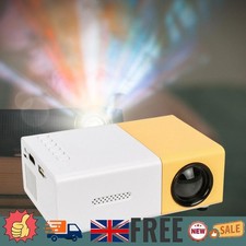 HD 1080P Home Media Player HDMI-compatible USB/AV/TF Slots LED Micro Projector