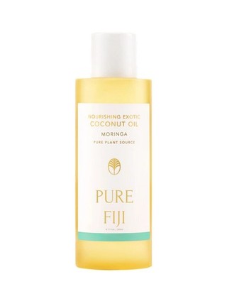 New PURE FIJI Nourishing Exotic Coconut Oil, Moringa, 8.11 fl oz/240ml