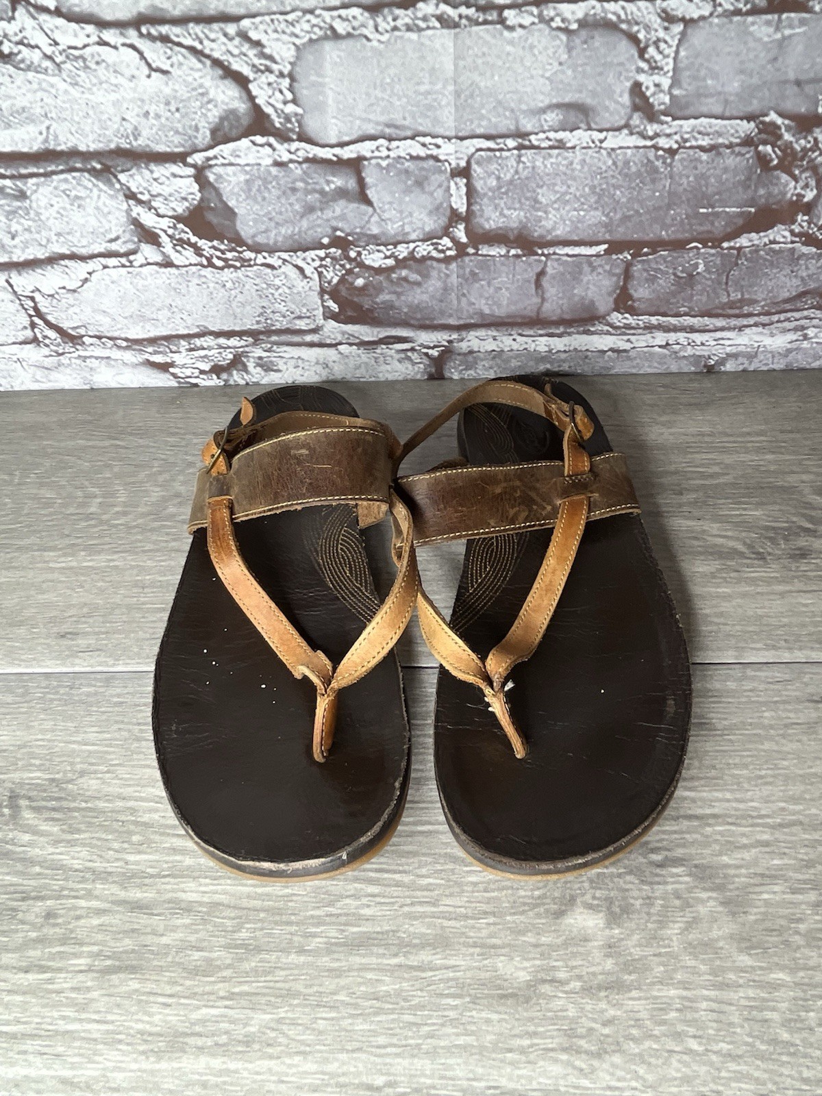 CHACO Bronze Maya II Java Brown Leather Slingback… - image 12