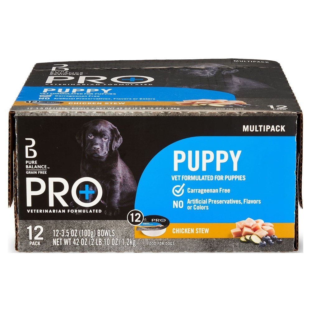 Variety Pack For Puppies 12 Count 3.5 Oz Bowls Tender Meat
