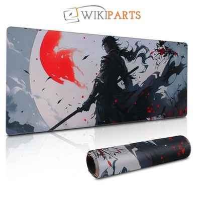 Extra breite Gaming Schreibtischunterlage 800 x 300 x 3 mm - wasserdichte und abwaschbare Oberfläche