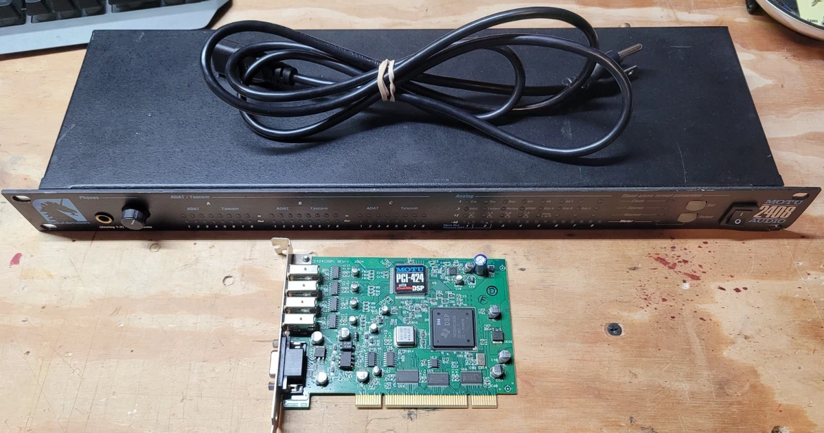 MOTU PCI Audio Interface Audio/MIDI Interfaces for sale | eBay