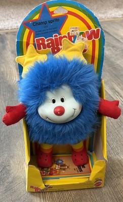 Vtg 1983 Mattel Rainbow Brite Champ Sprite 12  Plush Hallmark New Stuffed Doll