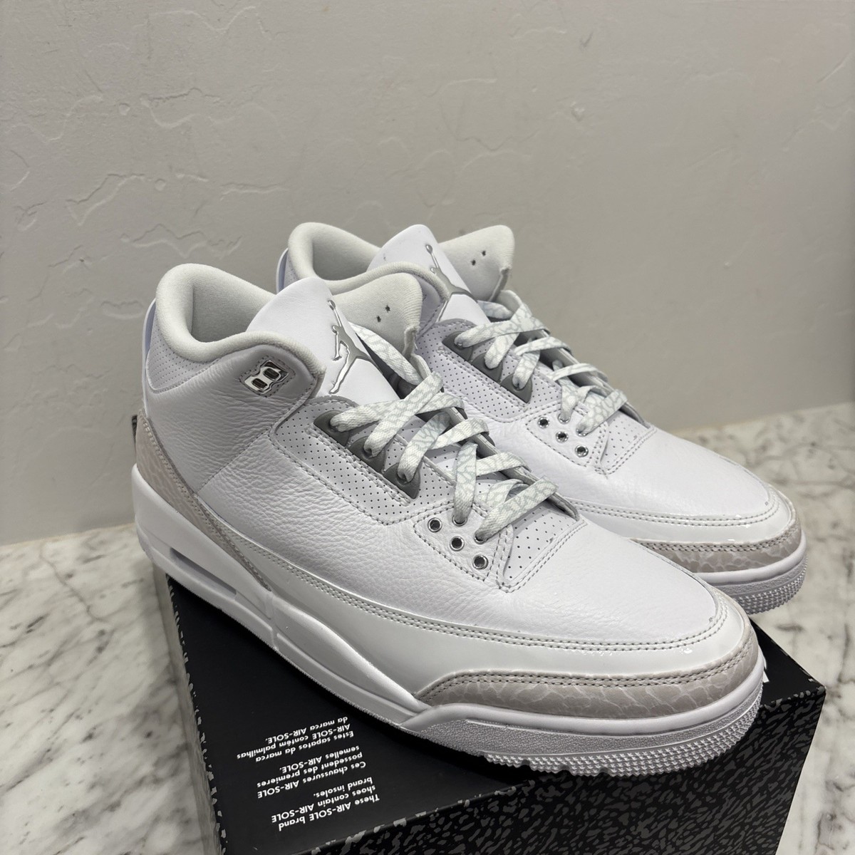 Size 11.5 - Air Jordan 3 Retro 2025 Pure Money for sale online | eBay