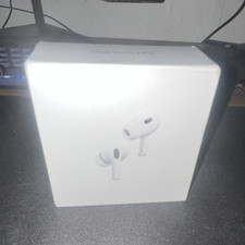 Apple AirPods Pro 2nd Gen White Bluetooth Wireless In-Ear Earbuds w/ Mic