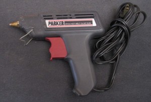 Vintage Parker Solid State Electric Hot Melt Glue Gun GR-60