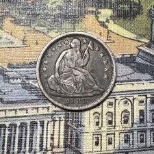 1838 Seated Liberty Half Dime 🇺🇸