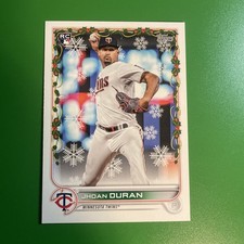 2022 Topps JHOAN DURAN Holiday Snowflake ROOKIE! #HW195