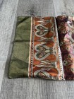 Betmar Italy Women's Scarf Metallic Foil Shimmer Scroll Design Women’s Vintage — photo 2